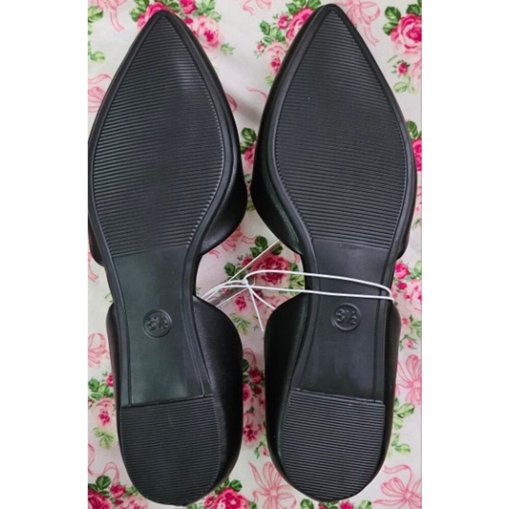 Dv. NWT A NEW DAY BLACK JULIE BALLET FLATS SIZE ♡8.5♡ - Picture 7 of 9